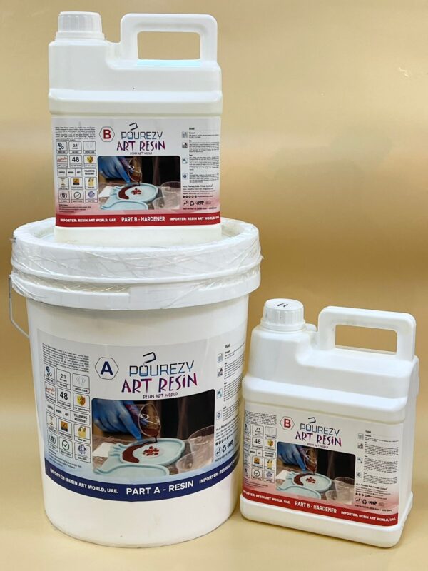 Pourezy Art Resin -30Kg Resin Kit Crystal Clear Epoxy