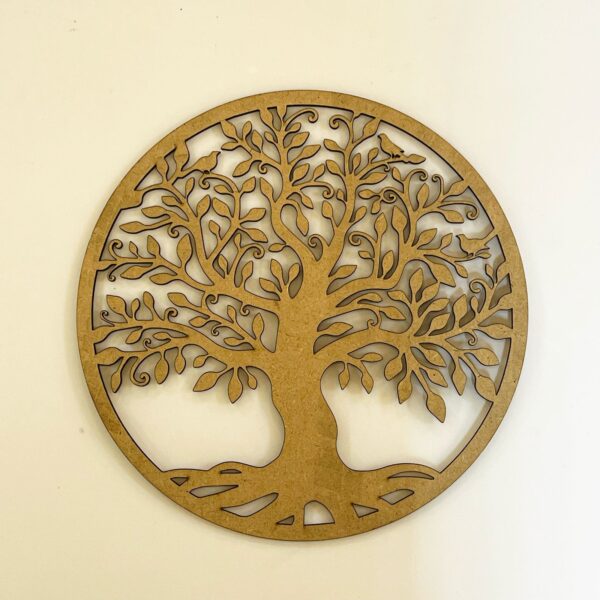 Tree Of Life MDF Board Cutout