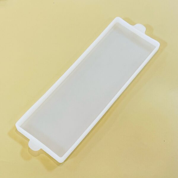 Rectangular Nameplate Mould for Resin Art Jesmonite Gypsum