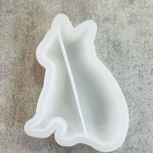 Cat Shape Mold Dish Tray Silicon Mould for Resin & Jesmonite