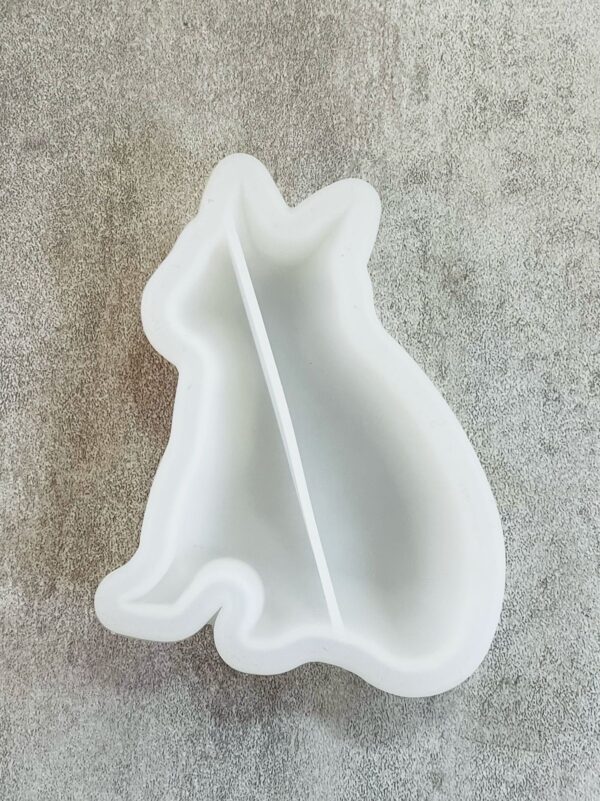 Cat Shape Mold Dish Tray Silicon Mould for Resin & Jesmonite